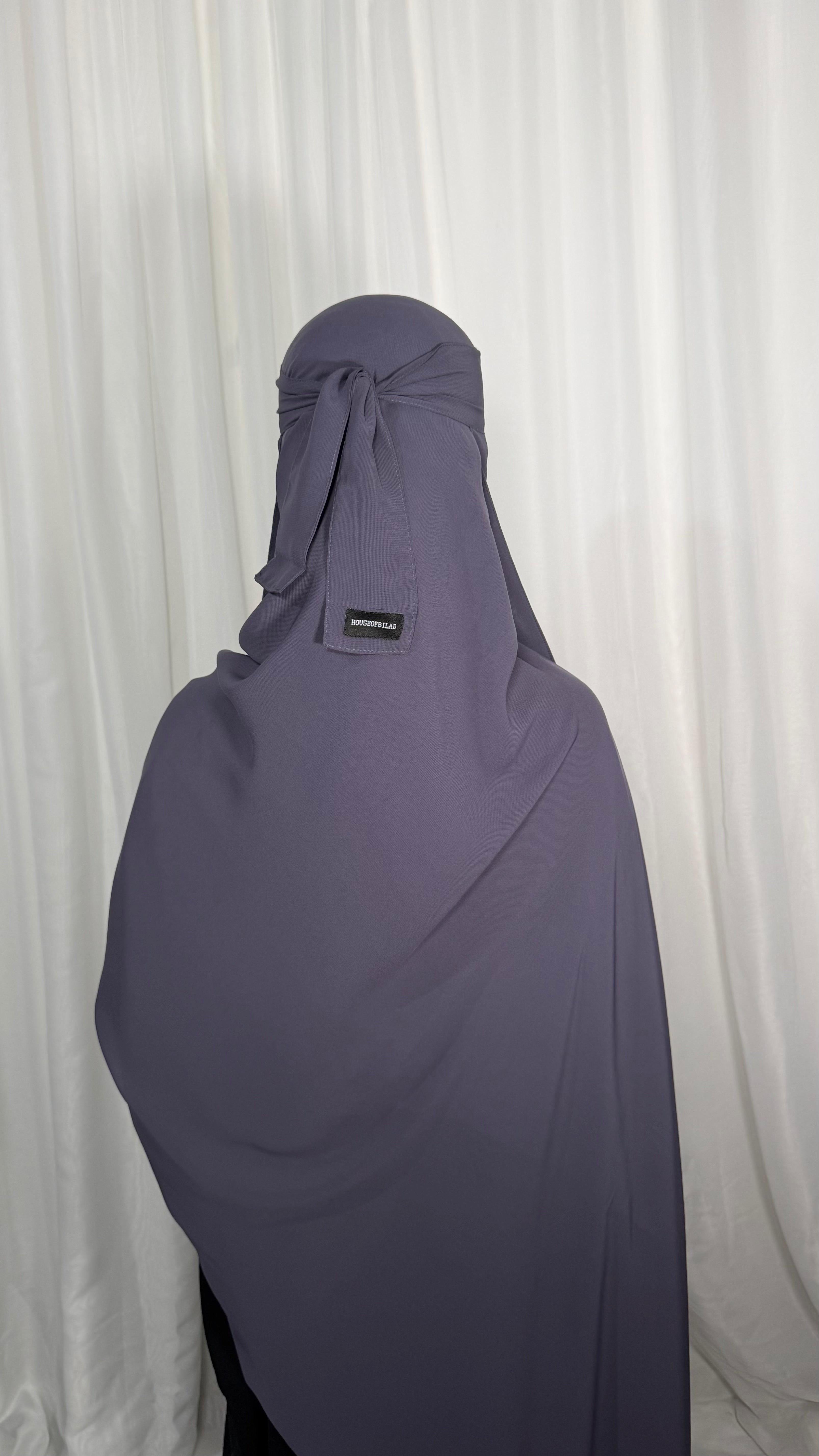 Maxi hijab and nose string niqab sets