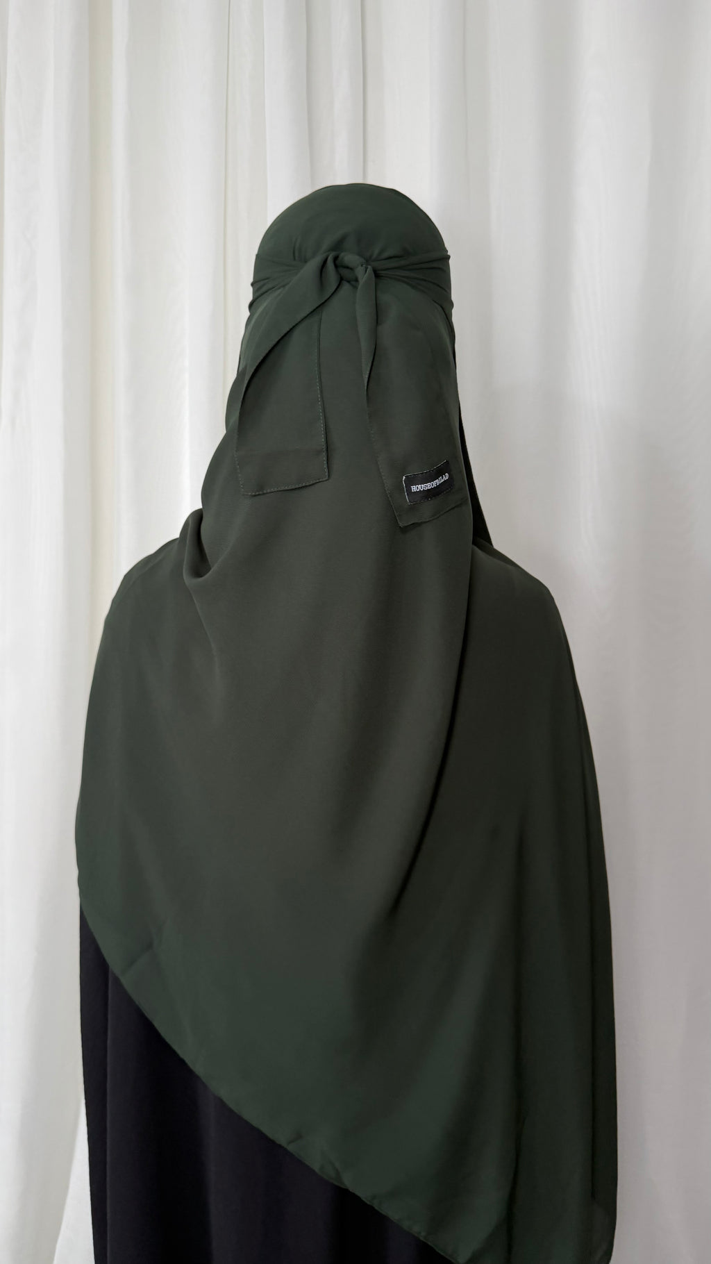 Nose string niqab set - Emerald