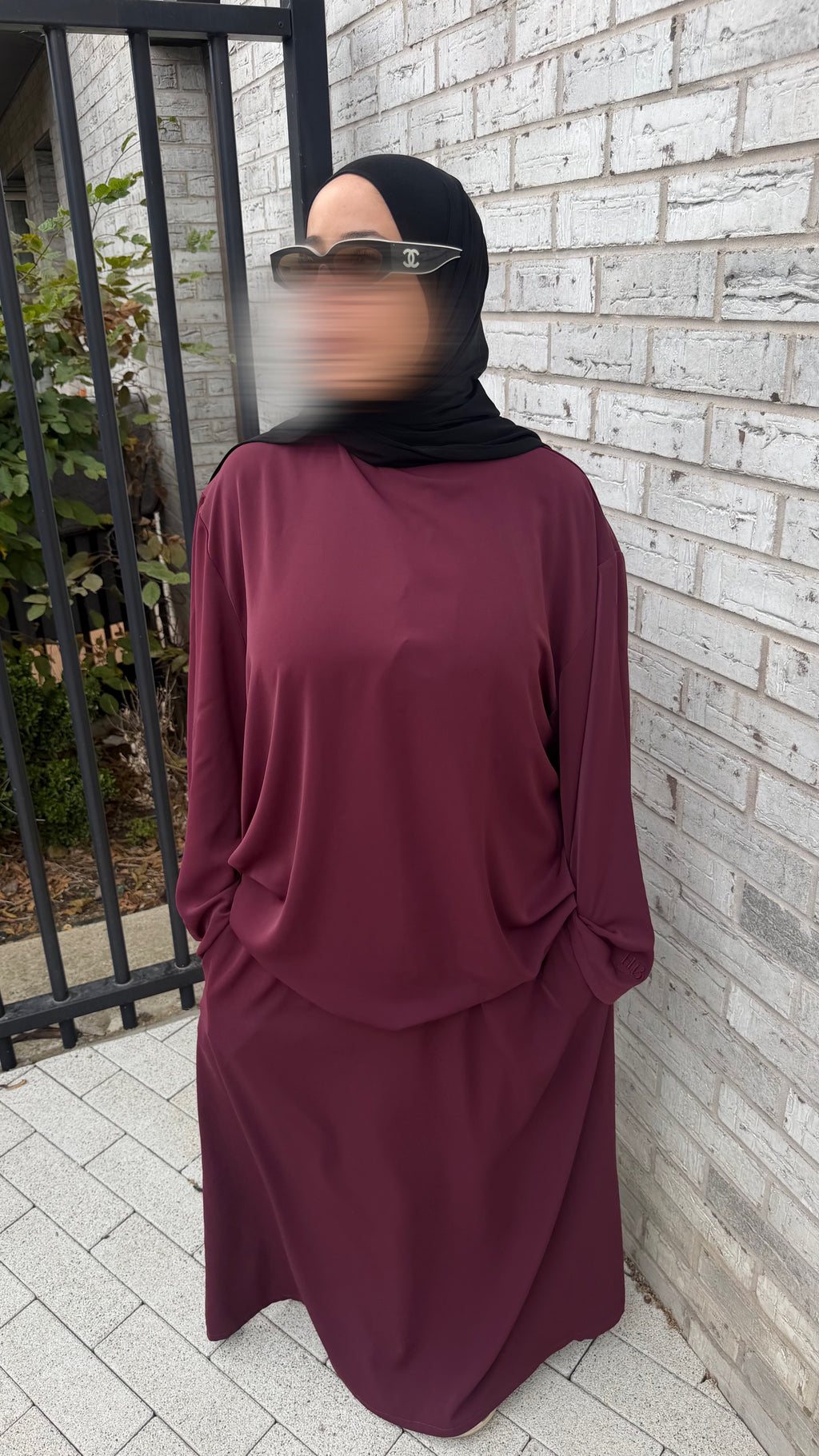 Skirt Set - Raspberry