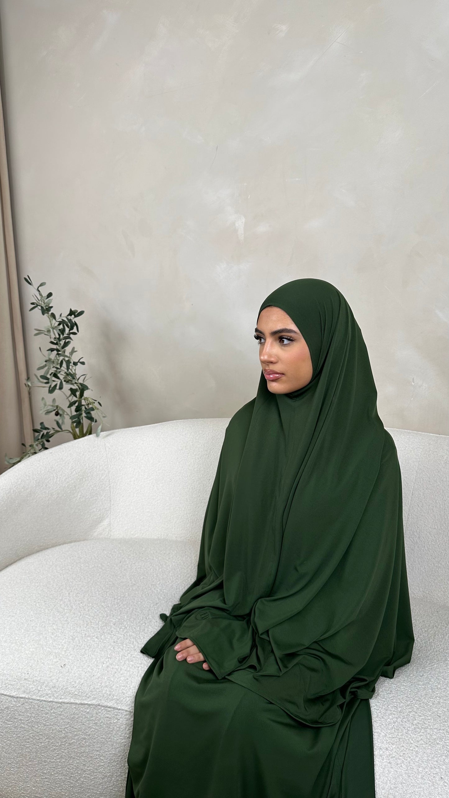 Khimar Abaya Set - Alpine