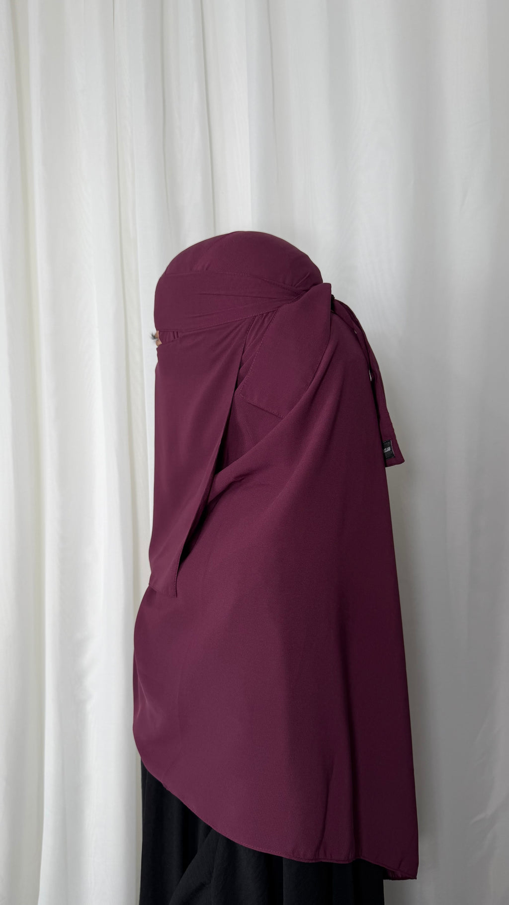 Standard niqab set - Maroon