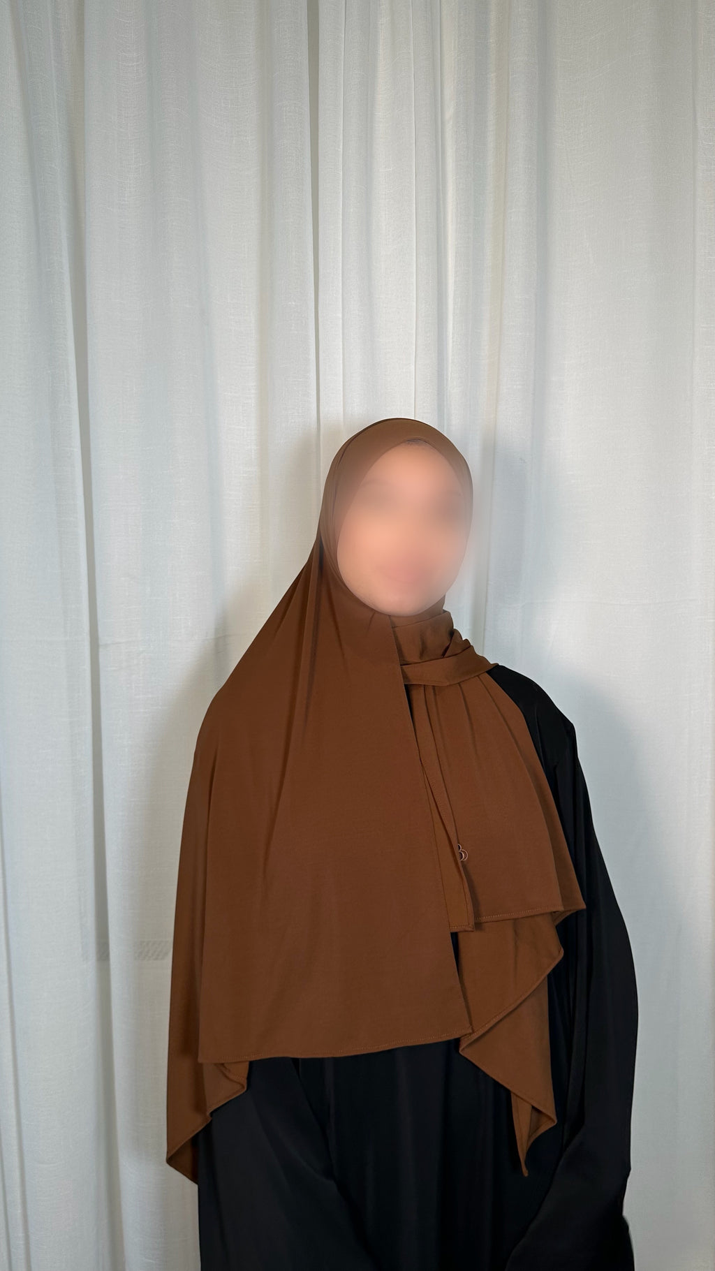 Premium Jersey Hijab - Mocha