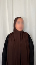 Premium Jersey Hijab - Cocoa