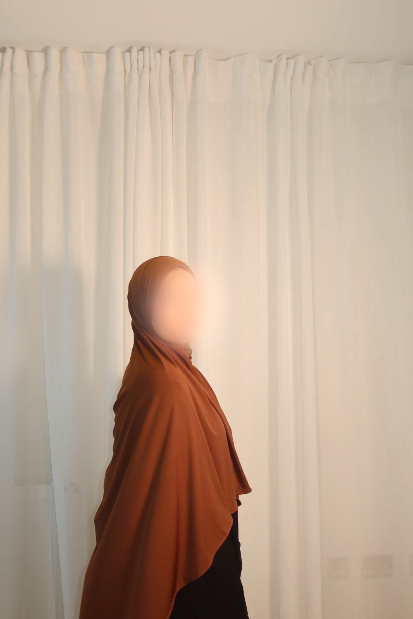 Premium Jersey Hijab - Mocha