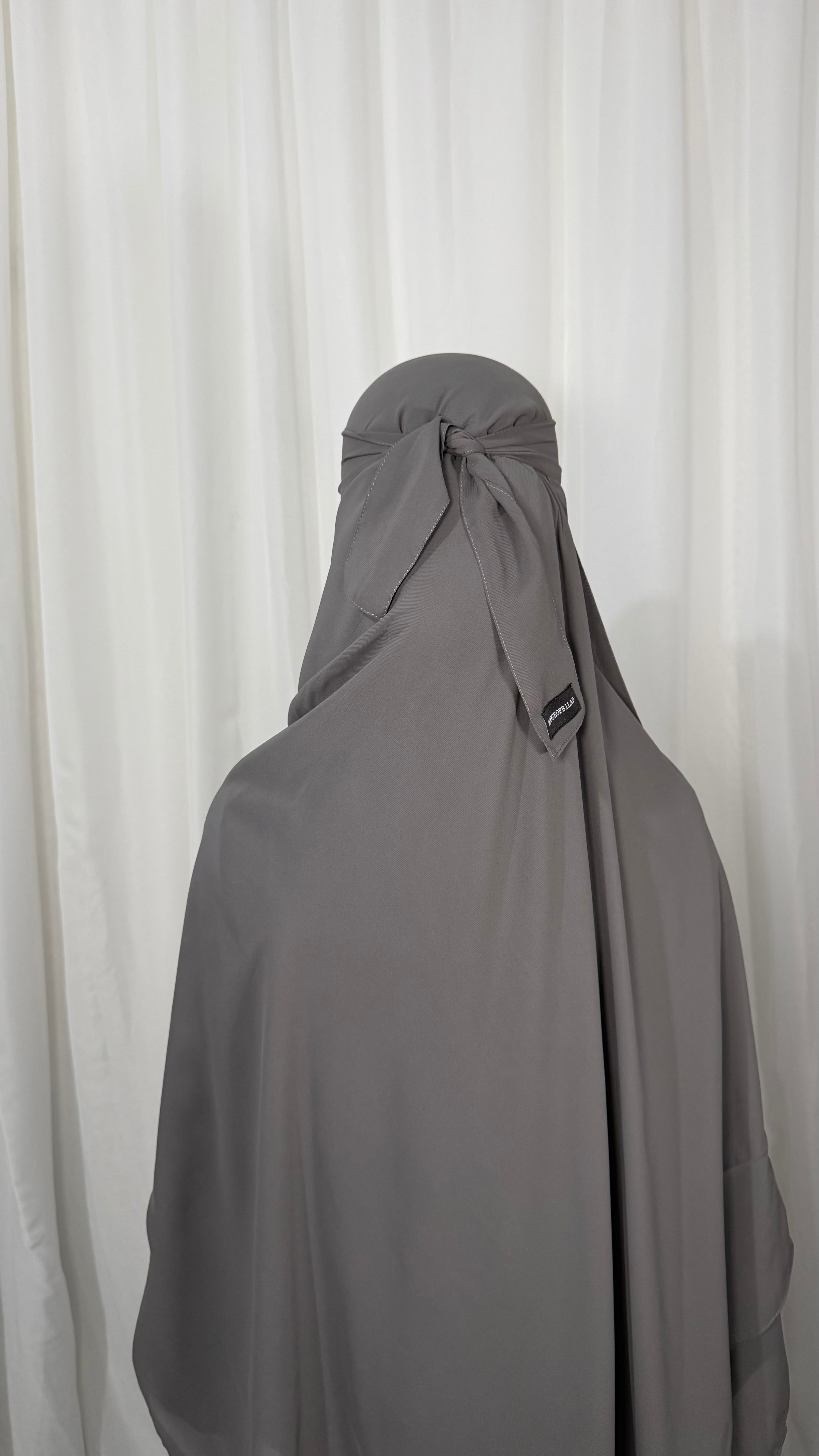 Maxi niqab set - Ash