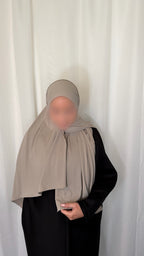 Premium Jersey Hijab - Stone