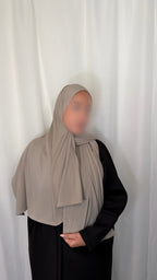 Premium Jersey Hijab - Stone