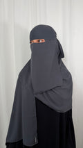 Niqab set - Graphite