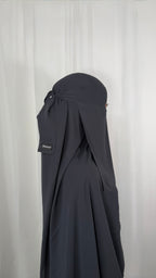 Niqab set - Graphite