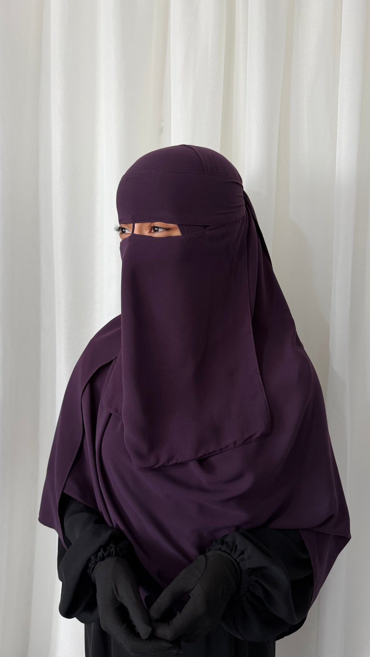 Niqab set - Grape