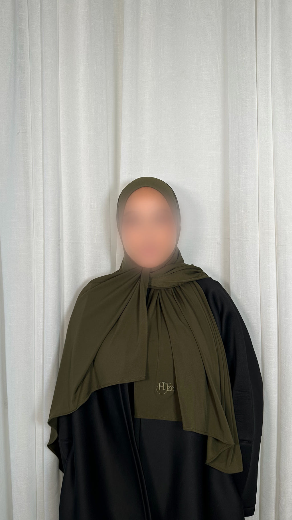 Premium Jersey Hijab - Forest