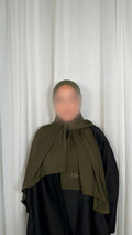 Premium Jersey Hijab - Forest