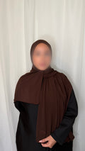 Premium Jersey Hijab - Cocoa