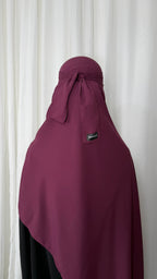 Standard niqab set - Maroon