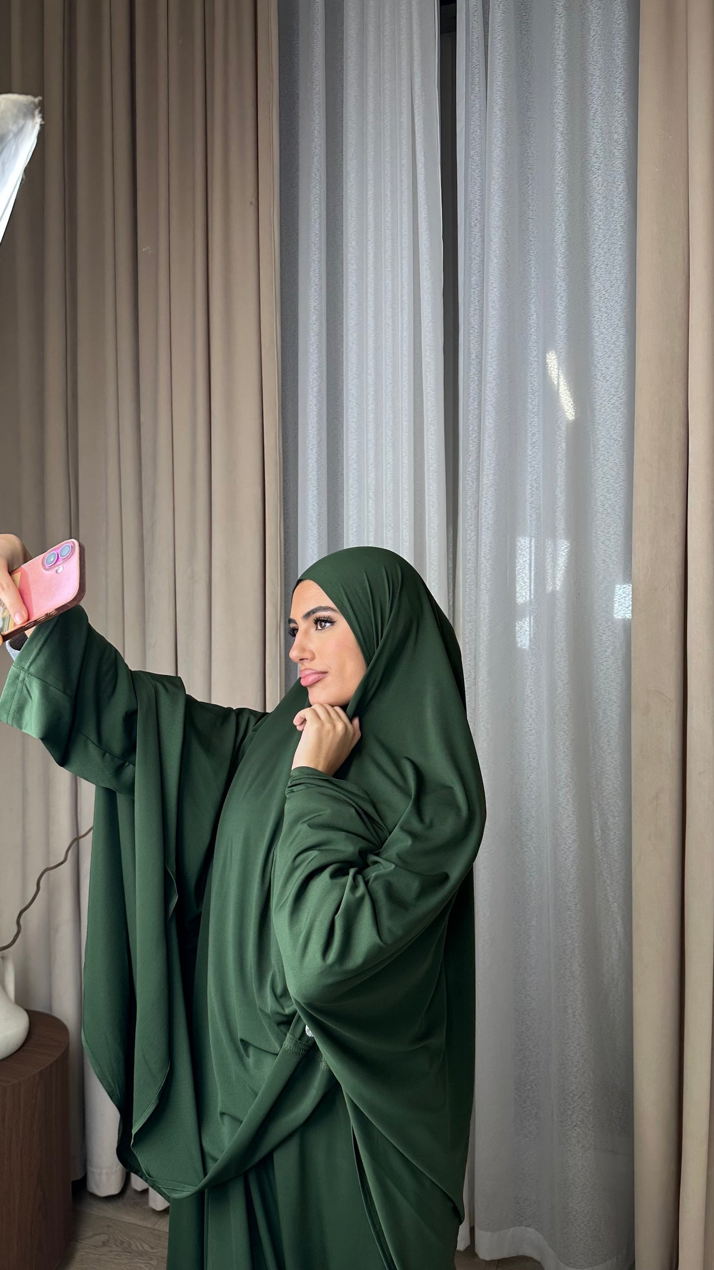 Khimar Abaya Set - Alpine