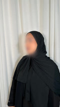 Premium Jersey Hijab - Midnight