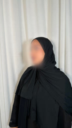 Premium Jersey Hijab - Midnight