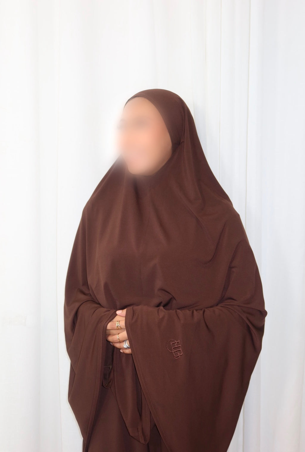 Khimar Abaya Set - Espresso