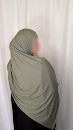 Premium Jersey Hijab - Sage
