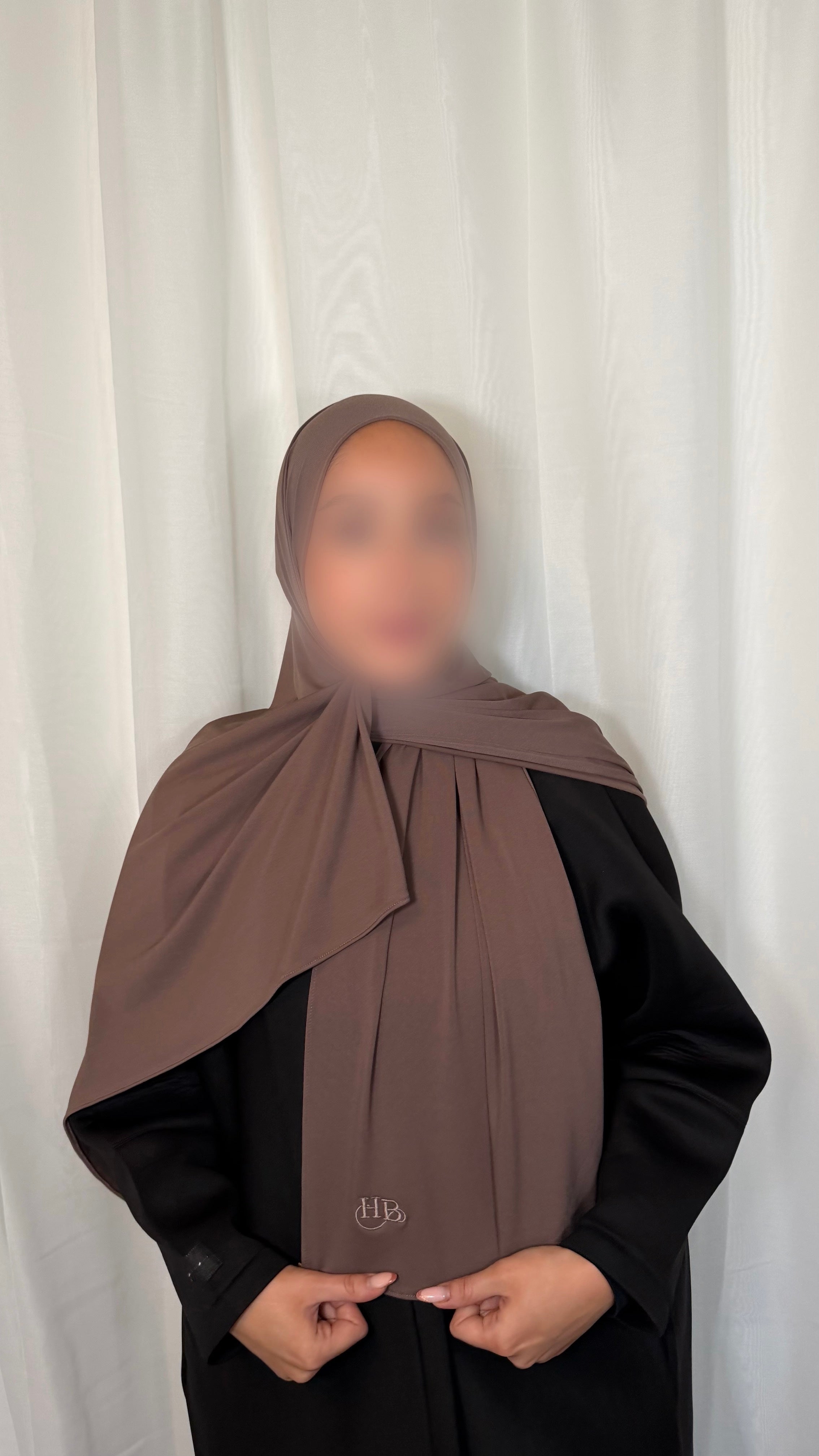 Premium Jersey Hijab - Truffle
