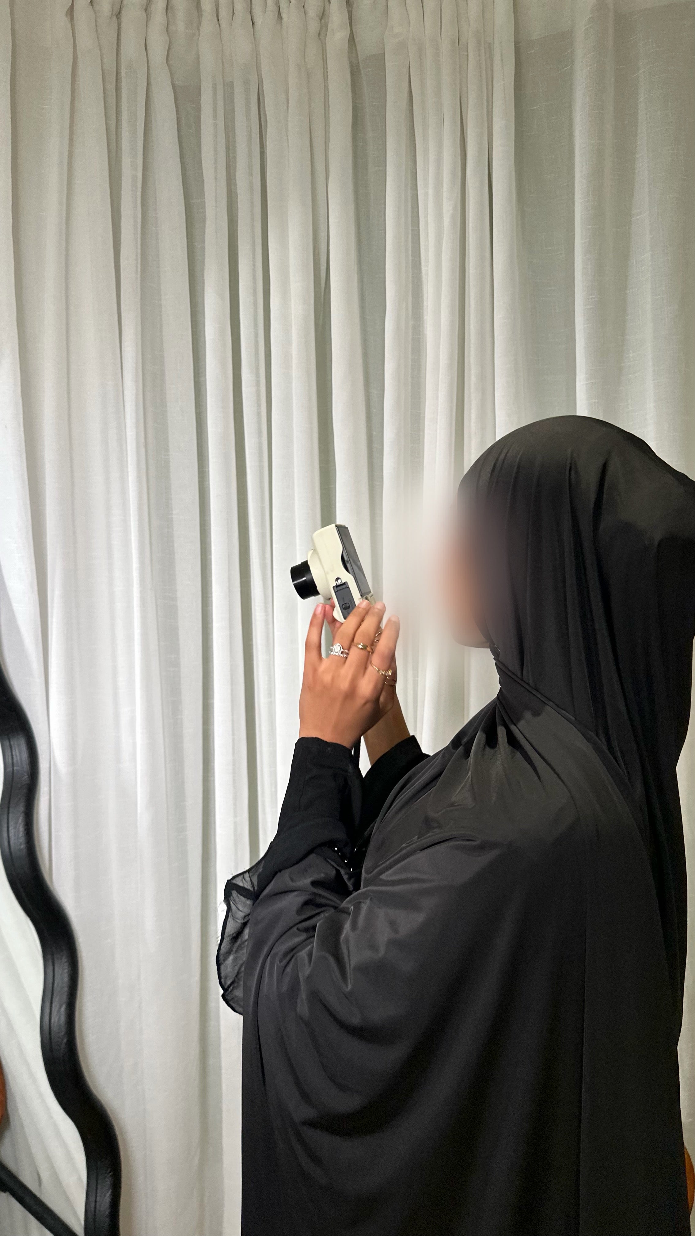 Bamboo Jersey Hijab - Ink