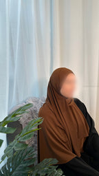 Premium Jersey Hijab - Mocha