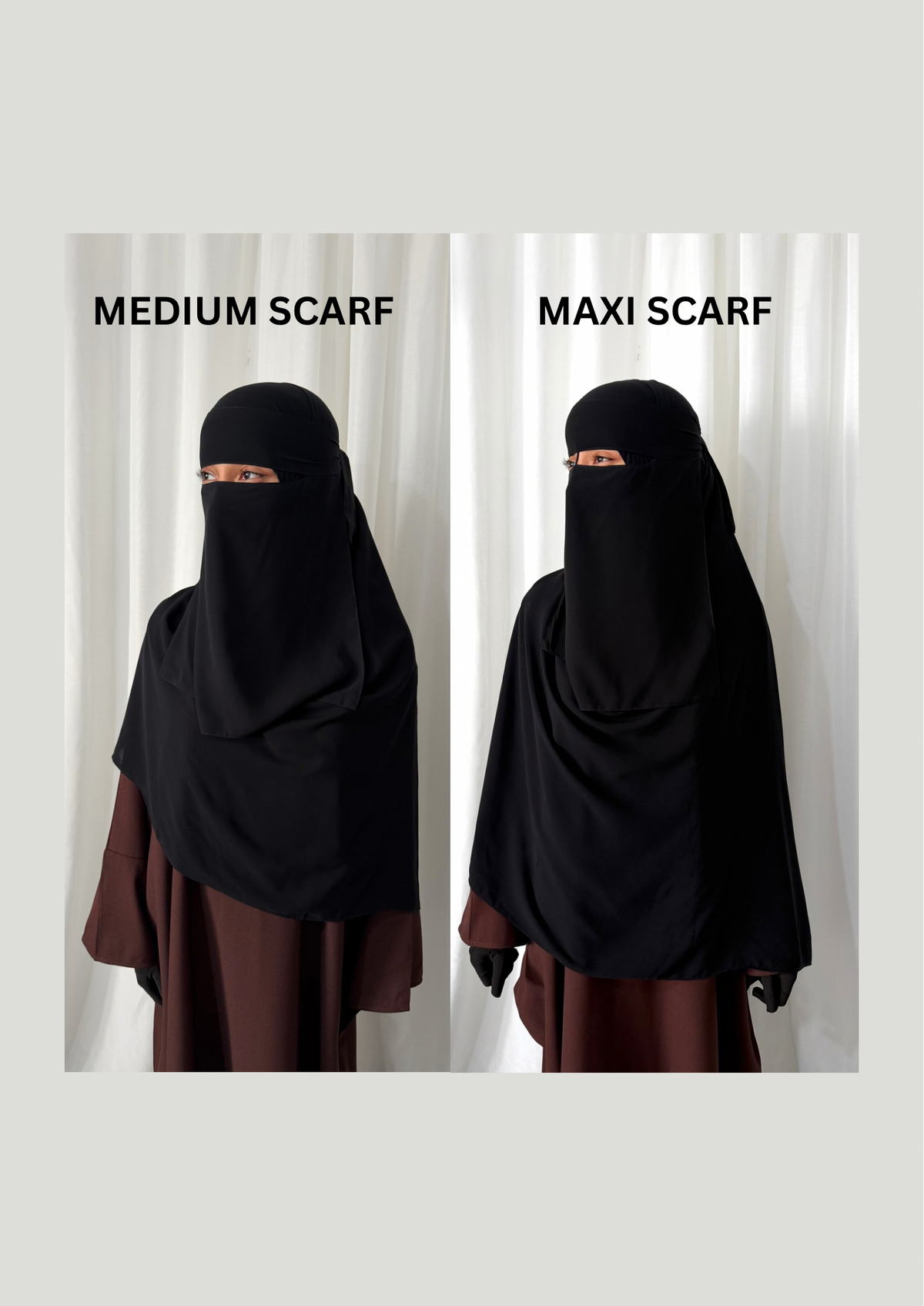 Niqab set - Cocoa
