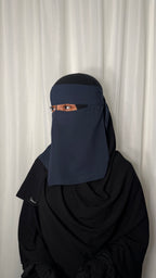 Navy niqab