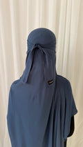 Medium hijab only - Berry