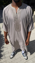 Premium Bilad Gandoura - Stone