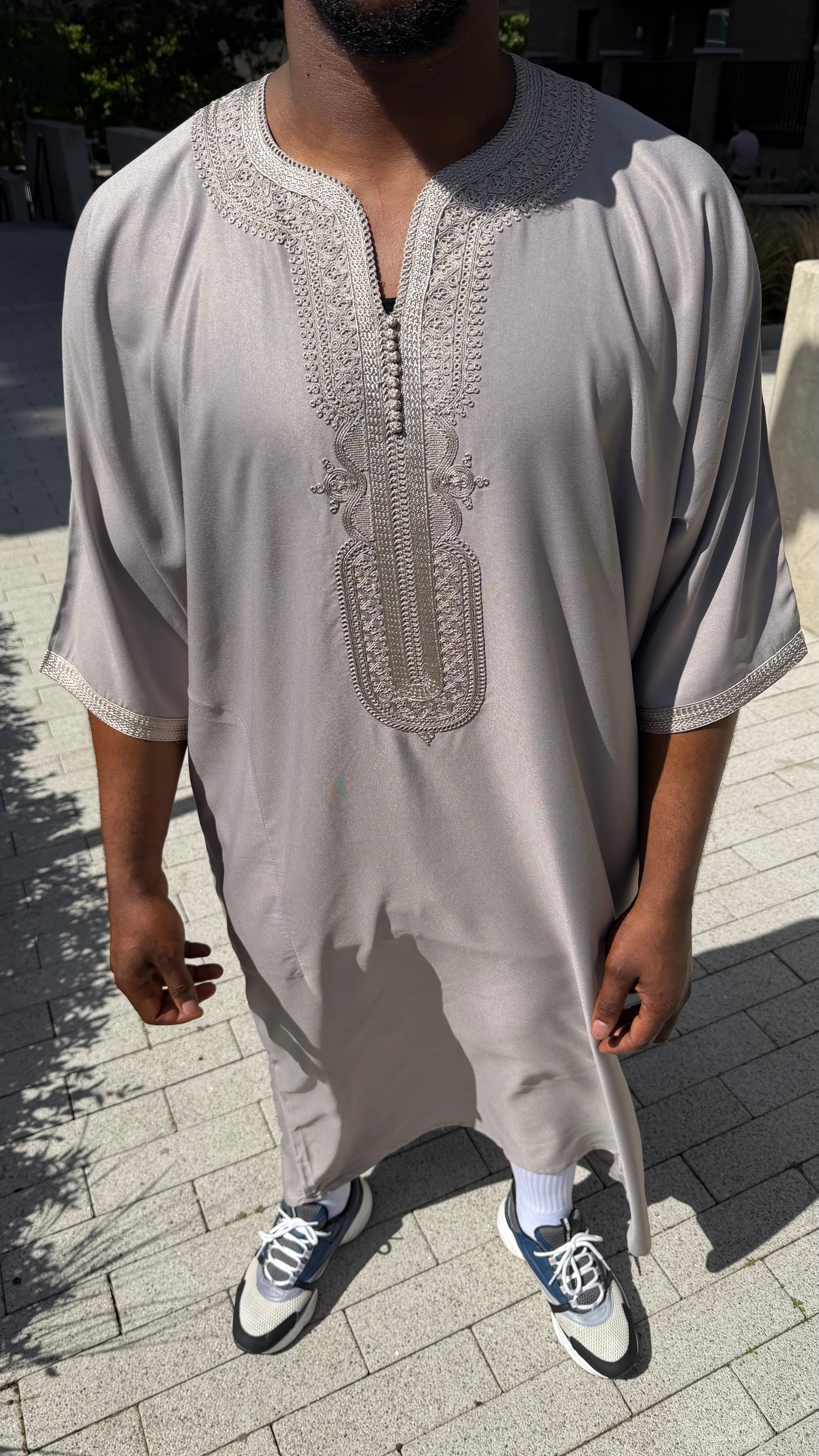 Premium Bilad Gandoura - Stone