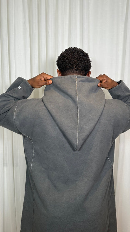 Bilad "Luxe" Djellaba - Slate Grey