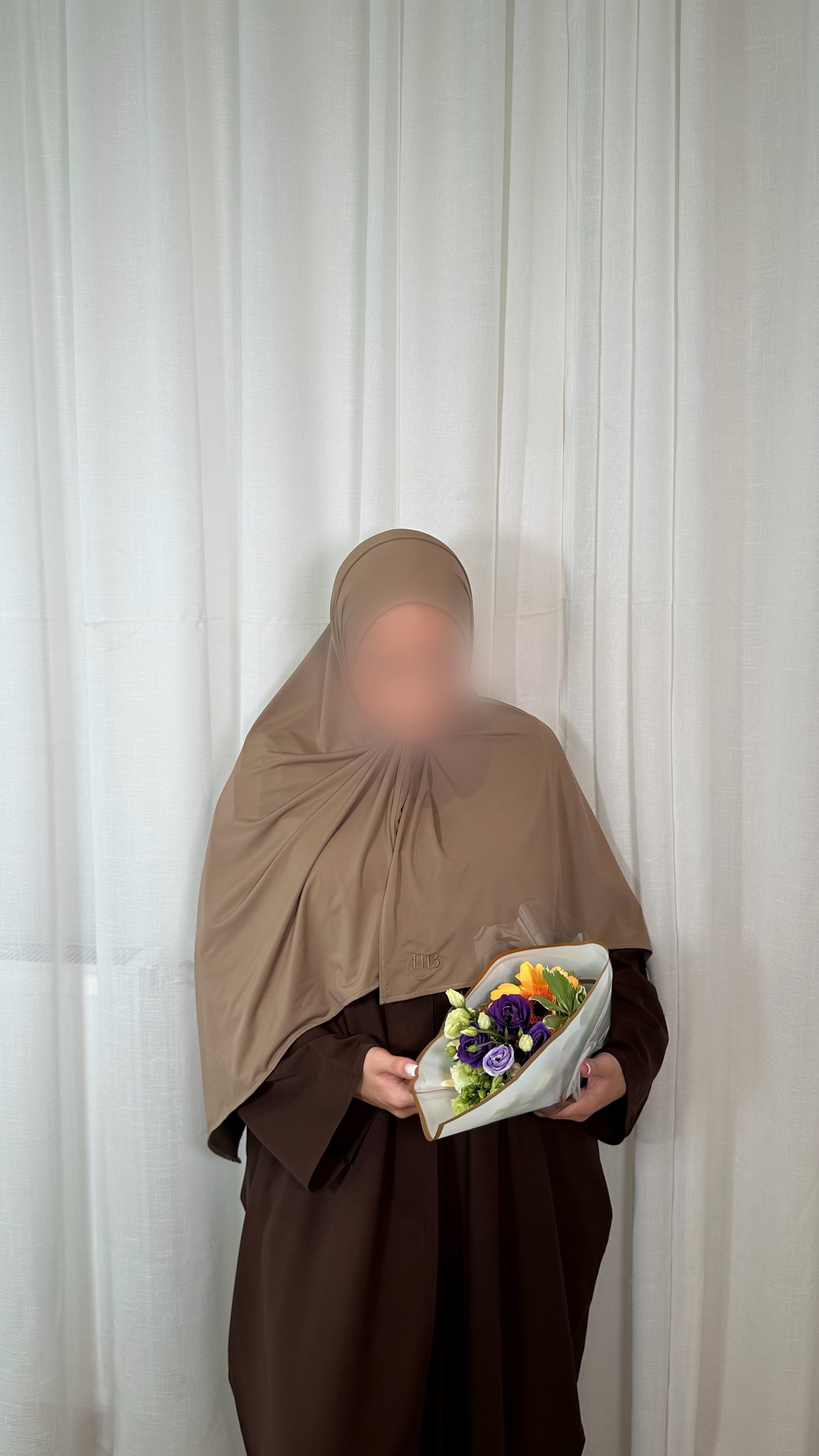 Bamboo Jersey Hijab - Oat