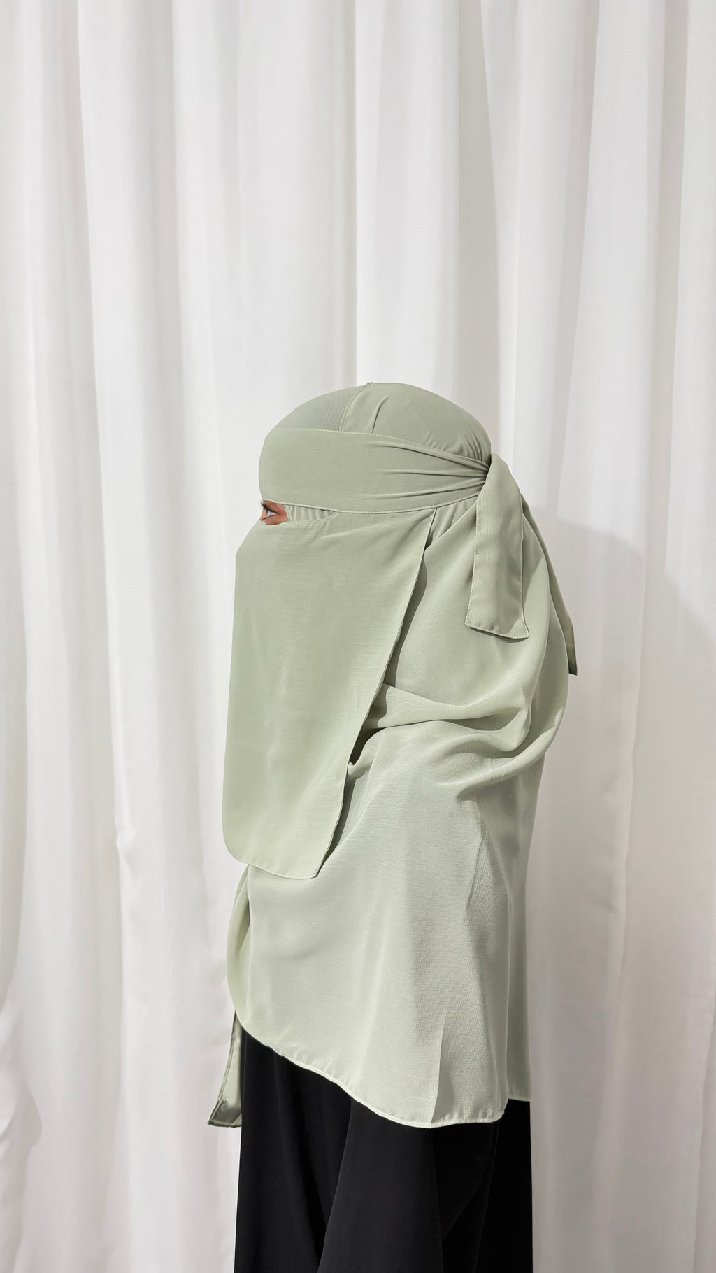 Standard niqab set - Pistachio
