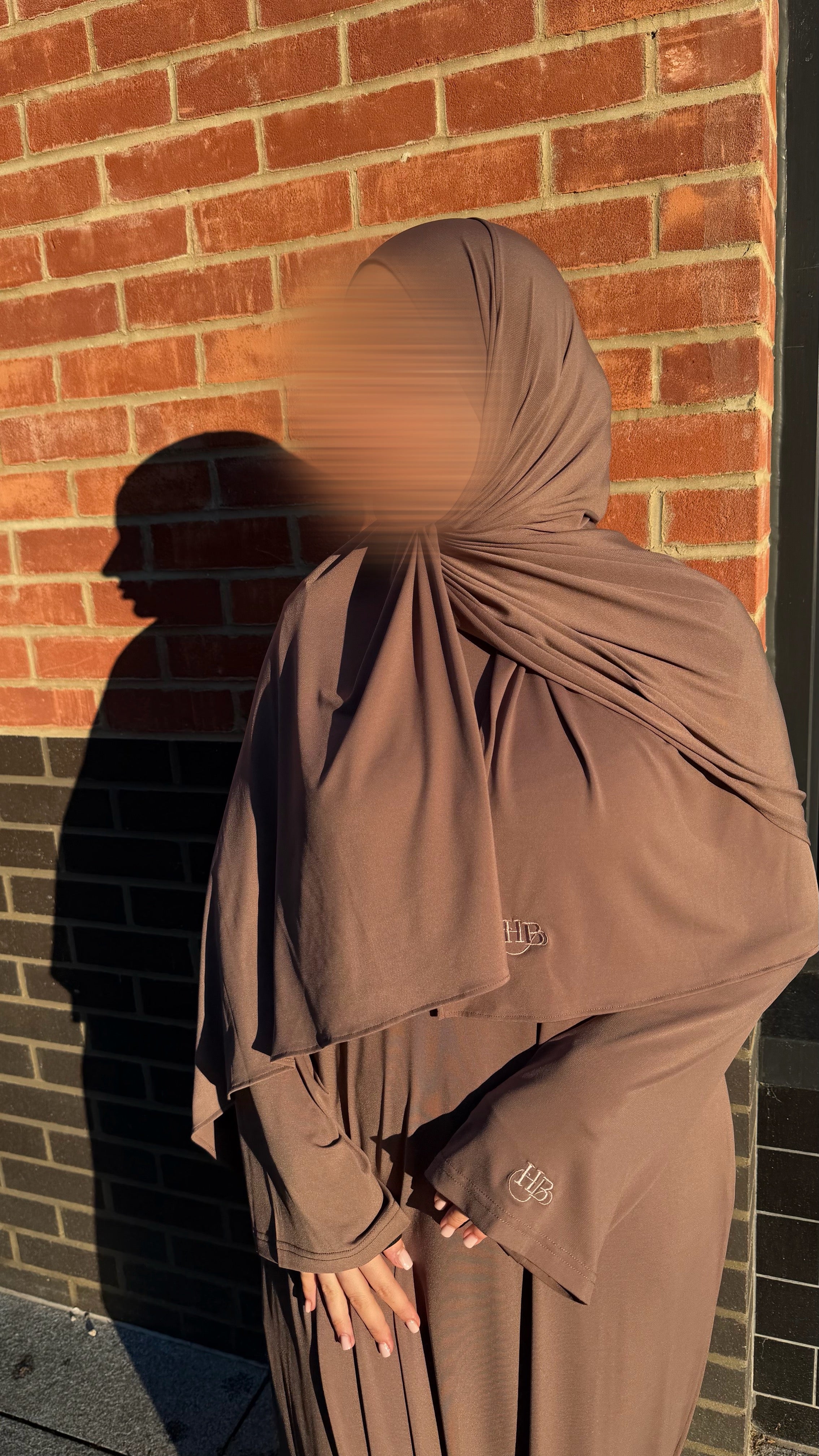Hijab Abaya set - Truffle