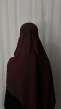 Standard hijab only - Walnut