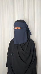 Navy niqab
