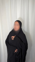 Khimar Abaya Set - Noir
