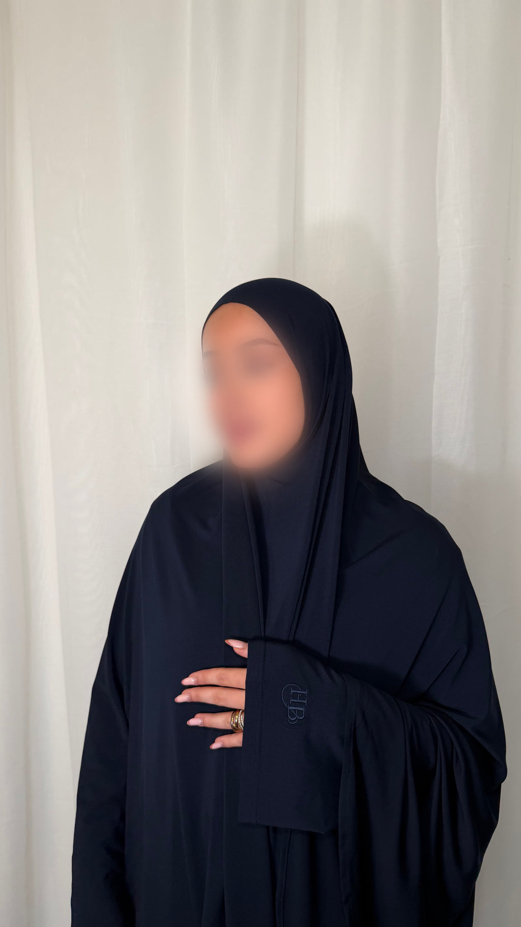 Khimar Abaya Set - Sea