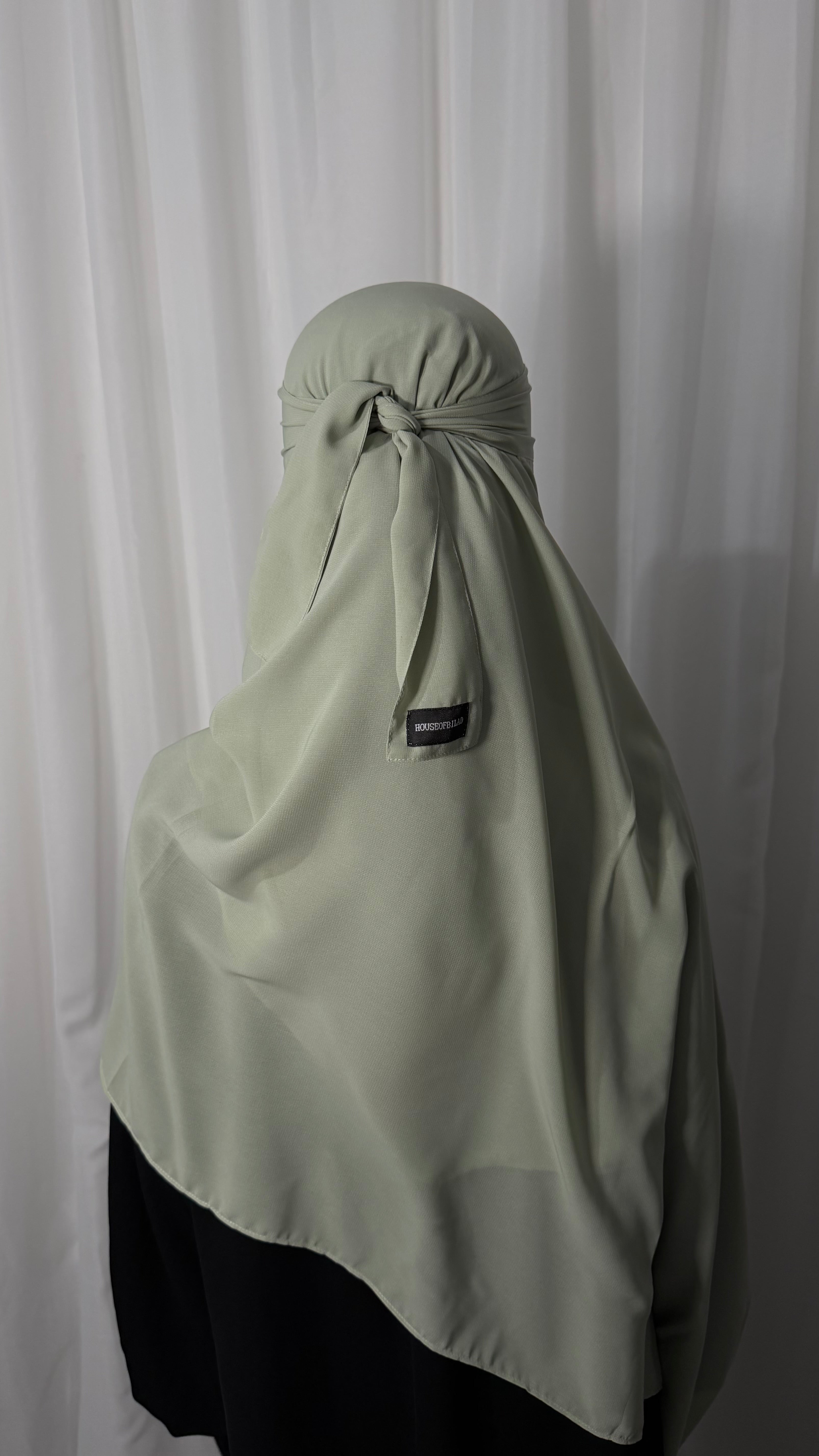 Standard niqab set - Pistachio