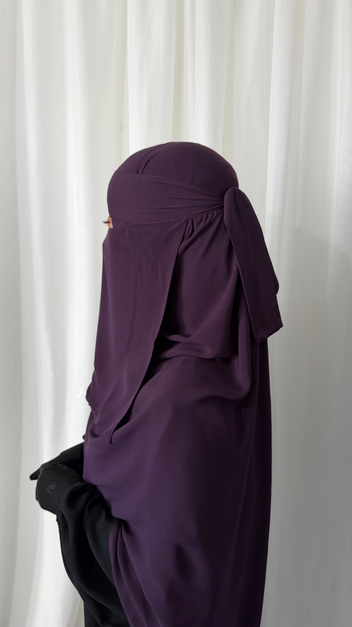 Niqab set - Grape