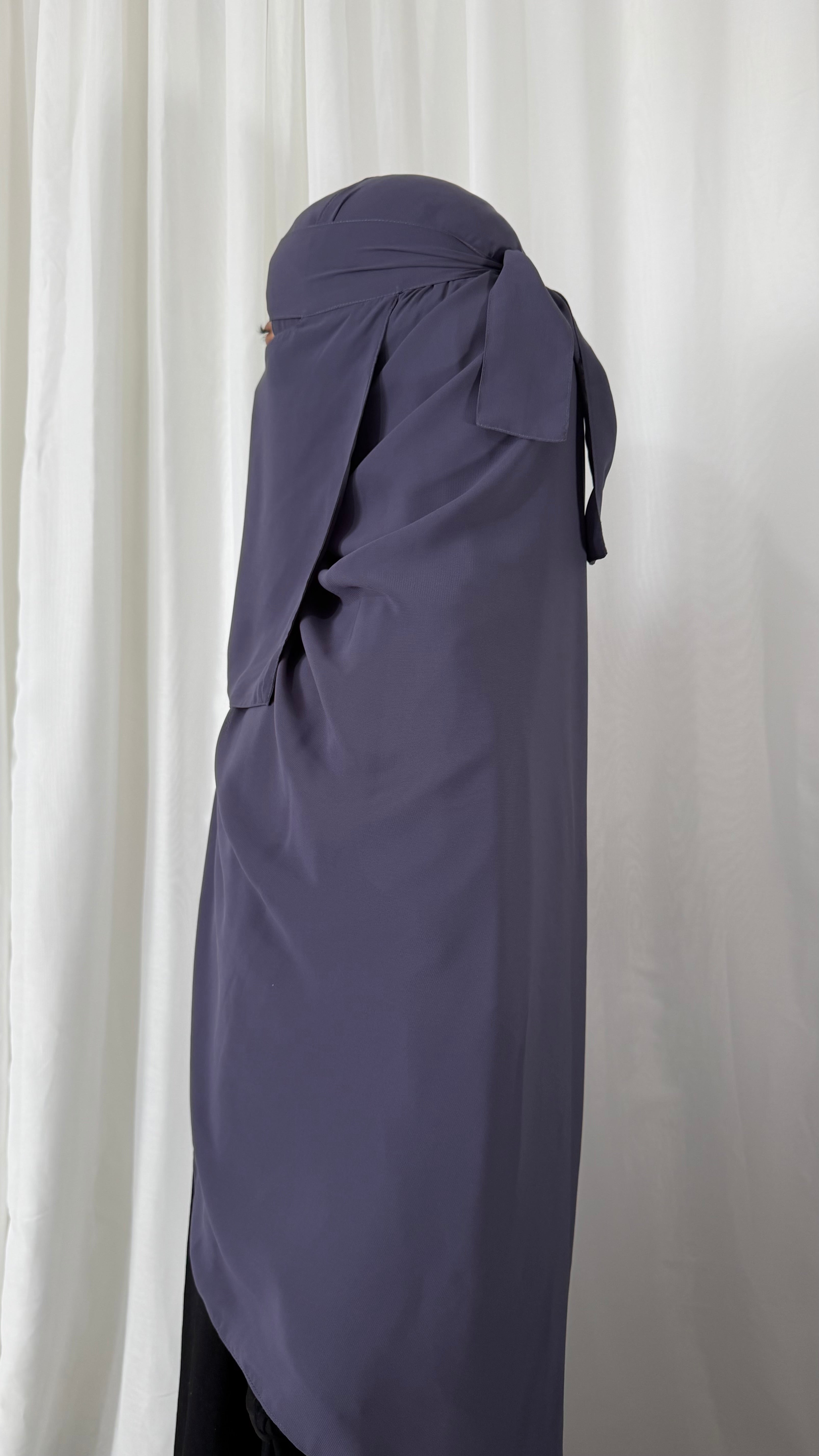 Maxi niqab set - Lavender