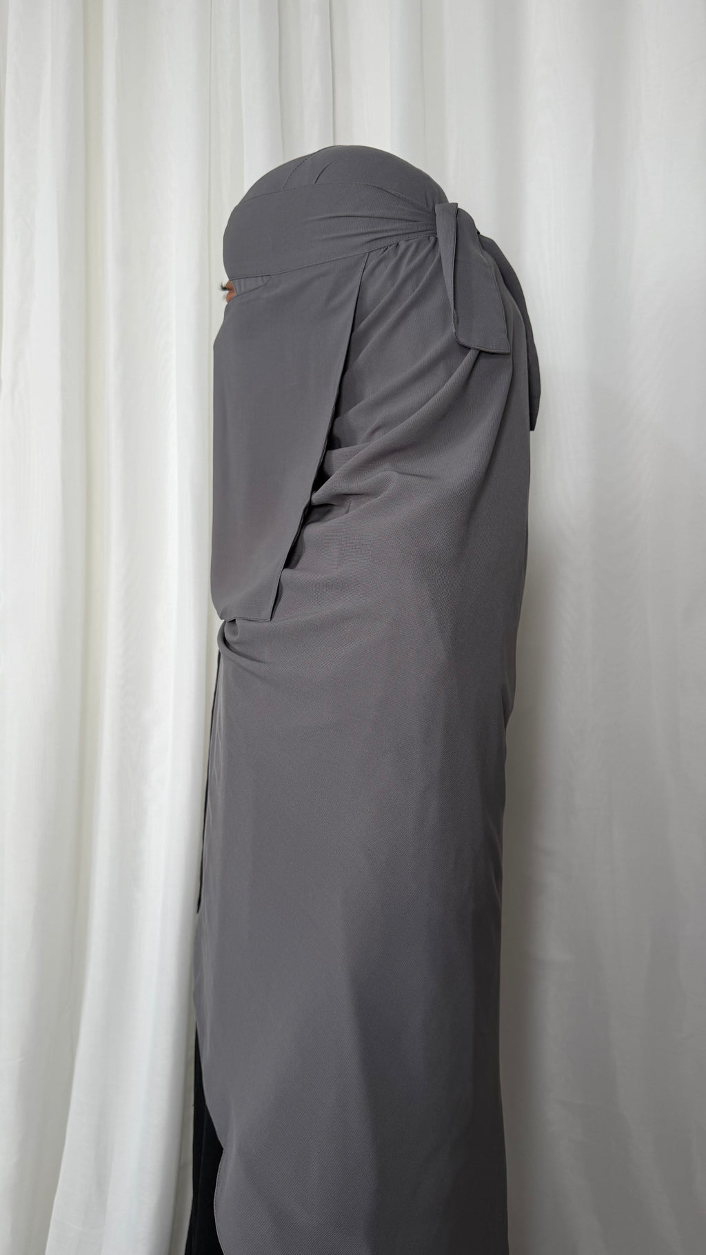 Maxi niqab set - Cloud