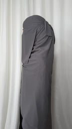 Maxi niqab set - Cloud