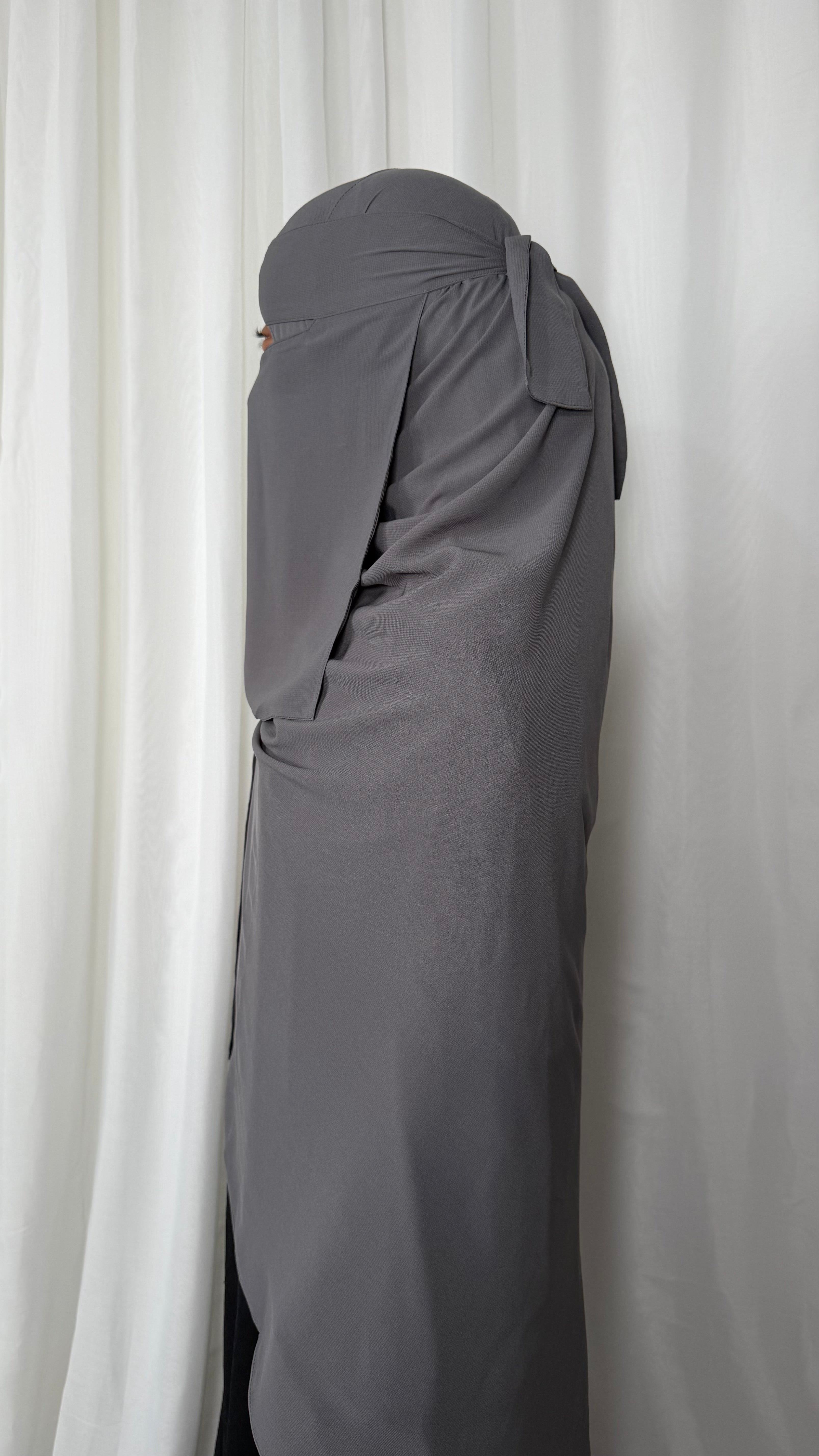 Maxi niqab set - Cloud