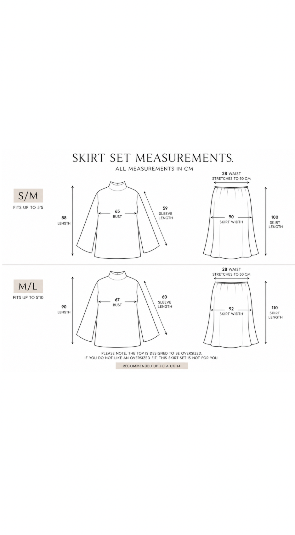 Skirt Set - Dusk
