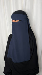 Navy niqab